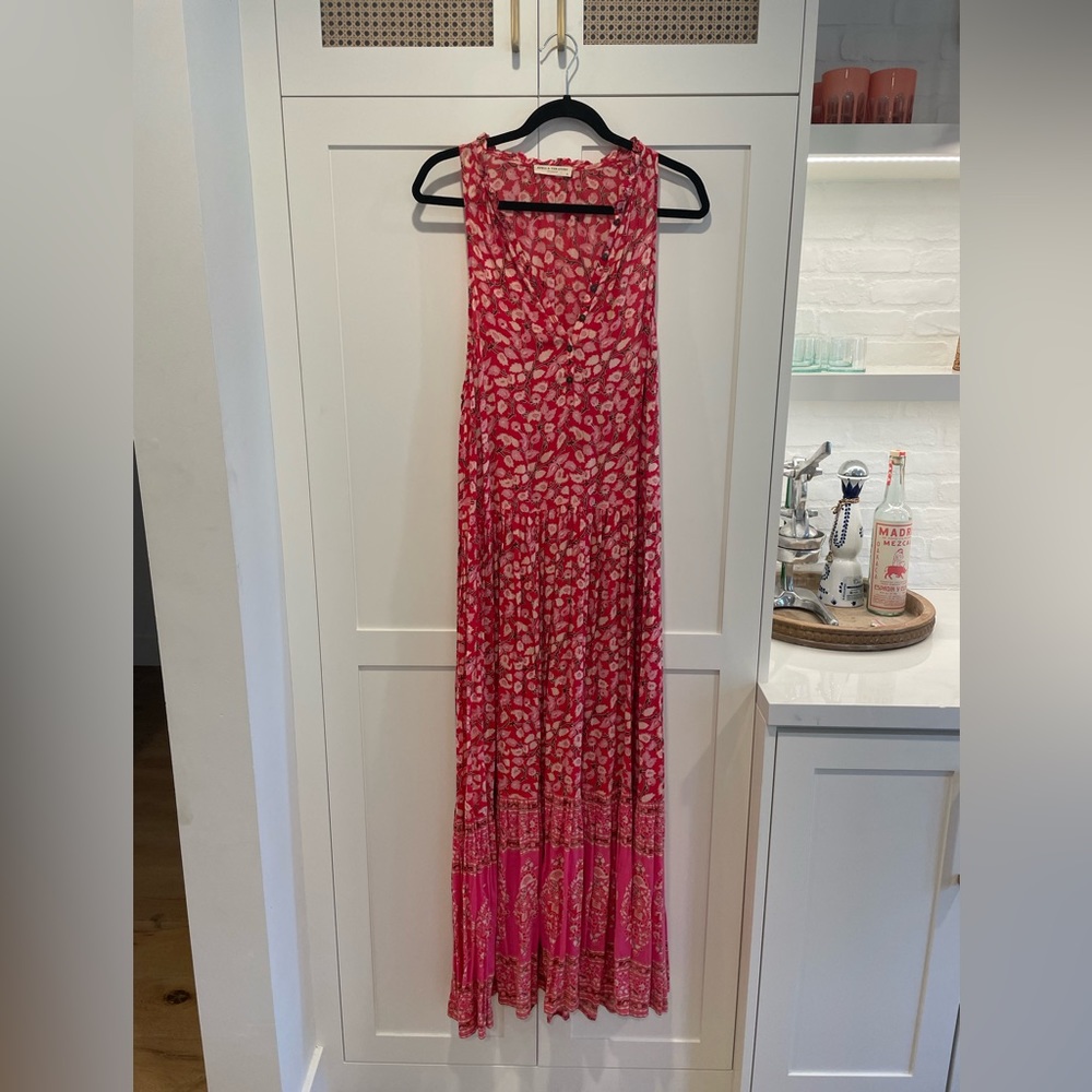 Spell and the Gypsy Sleeveless Maxi dress. Size Large